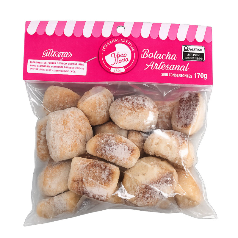 Bolacha Caseira Rosquinha de Nata Vovo M