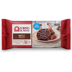 Waffle Forno De Minas 280gr C/8un Chocol