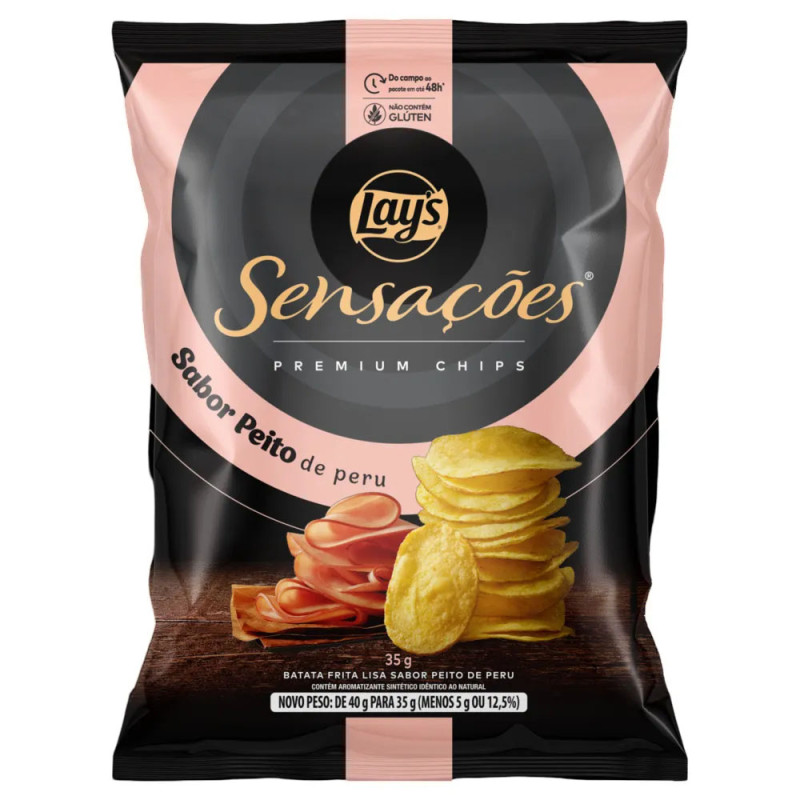 Batata Sensações 35gr Peito Peru