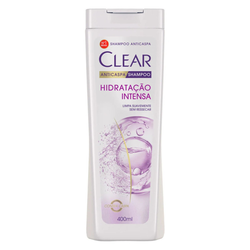 Shampoo Clear 400ml Hidratante Profunda