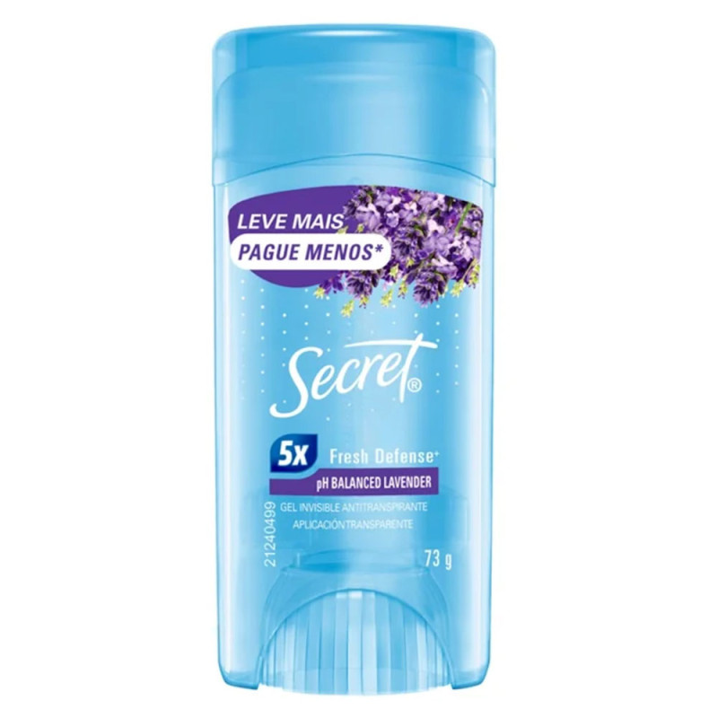 Desodorante Secret Gel 73gr Lavender