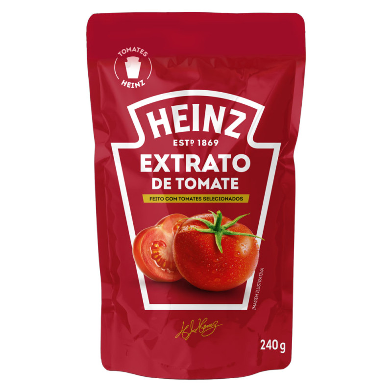 Extrato Tomate Heinz Sache 240gr