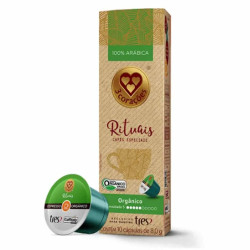 Cápsula Café 3 Corações Rituais Orgânico