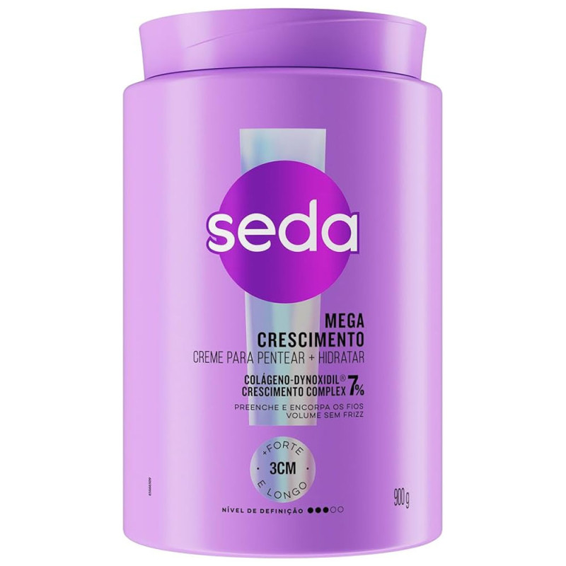 Creme para Pentear Seda Mega Crescimento