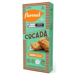 Doce Flormel Zero Cocada 60g 3un