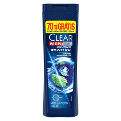 Shampoo Clear Men Ice Cool Menthol 400ml